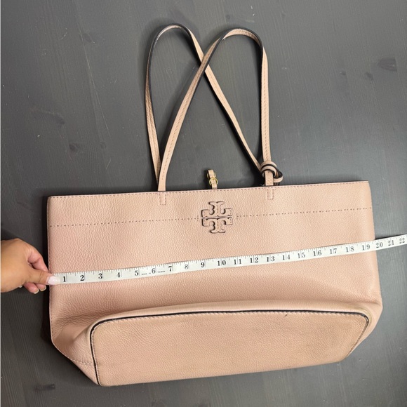 Tory Burch McGraw Tote Devon Light Pink - Picture 10 of 12